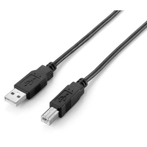 Equip 128864 -  USB 2.0 câble de type A à type B (2,0 m), couleur noire (1/5)
