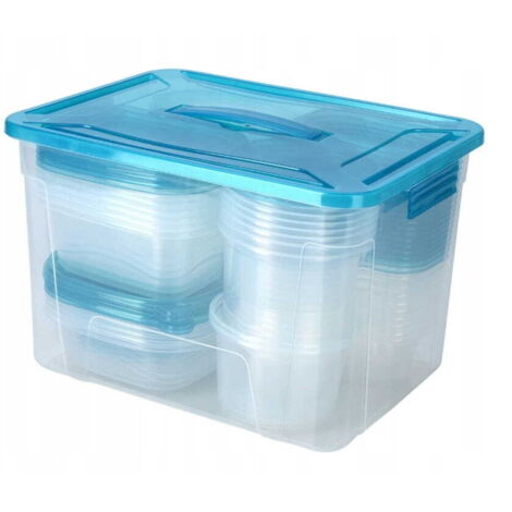 Koopman Stackable Box KOOPMAN BOX DE STORAGE SET DE 100 PCS
