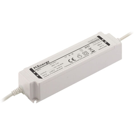 Alimentation Leds 24vdc 60w 2,5a Ip67 Pcenergy Pce60-24-5-led-e (1/2)