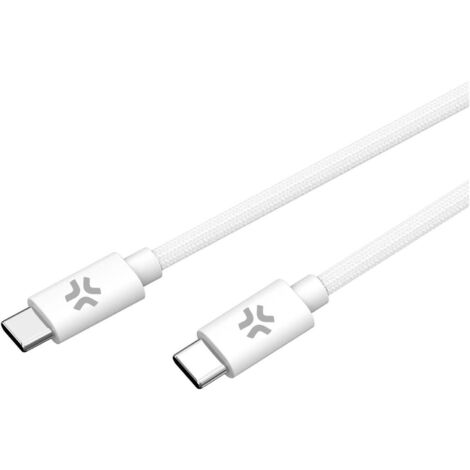 Celly USBCUSBCCOTTWH cable USBUSB 1.5 m USB C BWhite (1/3)