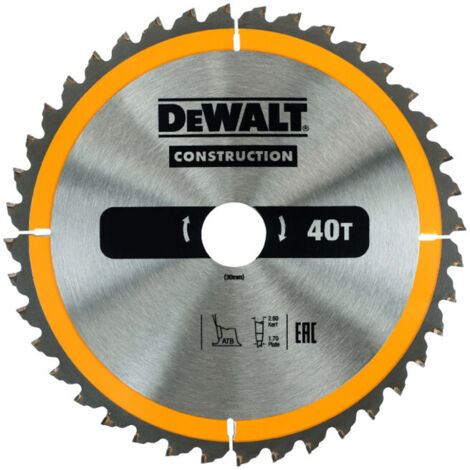 Lame de construction, 235 x 30 mm, 40T DeWalt DT1955-QZ