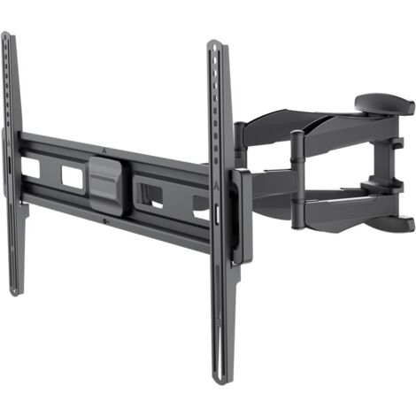 Support Mural pour TV Basic FULLMOTION (L), support TV de 37 à 80 pouces (94 – 203 cm), max. 45 kg, entièrement mobile : pivotant et inclinable. (1/5)