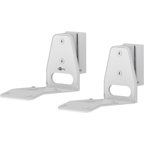 Support Mural pour Haut-Parleurs Modern Era 3 Flex, blanc, 2 pièces, compatibles avec le Sonos Era 300, support de haut-parleur sûr et discret. (1/5)