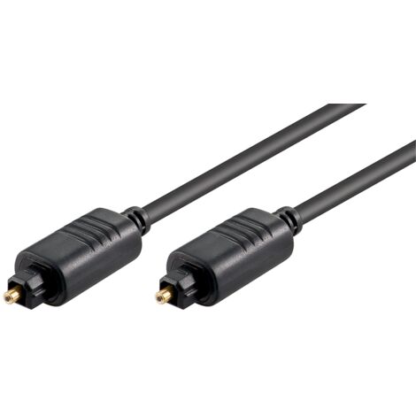 Câble Toslink 5 mm, Connecteur TOSLINK Connecteur TOSLINK, ø mm. Longueur de câble 0.5 m (1/2)