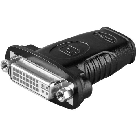 Adaptateur HDMI™/DVI-I, Prise femelle standard HDMI™ (type A) Prise femelle DVI-I Dual-Link (24+5 broches). (1/3)