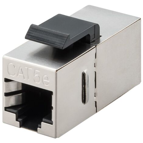 Modul Keystone RJ45 Coupleur/Connecteur CAT 5e, STP, largeur 15,95 mm, 2x prises femelles RJ45 (8P8C).