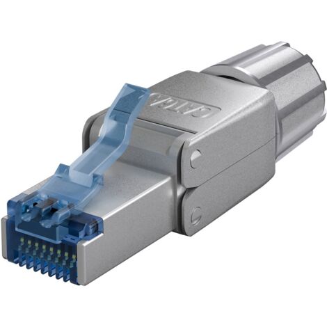 Prise RJ11 Blindée COMMSCOPE 6 Voies – Montage Sur Câble Droit – Neuve