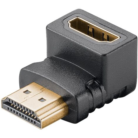 Adaptateur HDMI™ Coudé 270° Vertical, 8K/60Hz, Prise femelle standard HDMI™ (type A) Connecteur standard HDMI™ (type A) 270°. (1/5)
