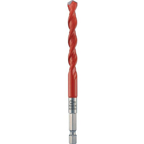 ALPEN Foret universel metal dur avec tige 6 pans 1/4'', diam. 5 mm (1/4)
