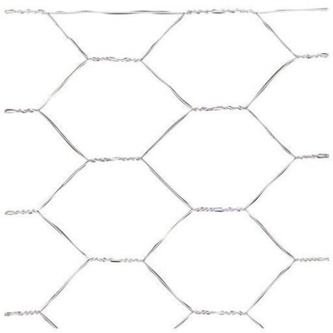 Grillage triple torsion 19/ 50 cm. Rouleau 50 mètres usage domestique (1/2)