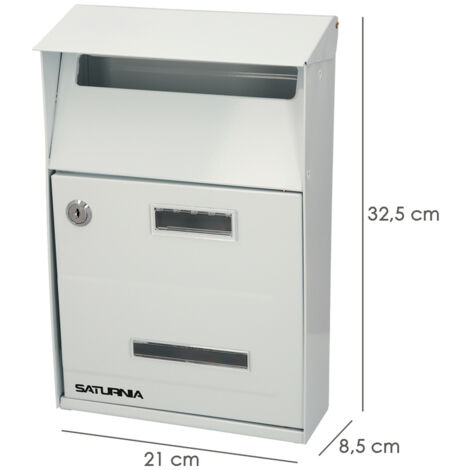 Buzon Exterior Country Blanco 215 x 320 x 105 mm.