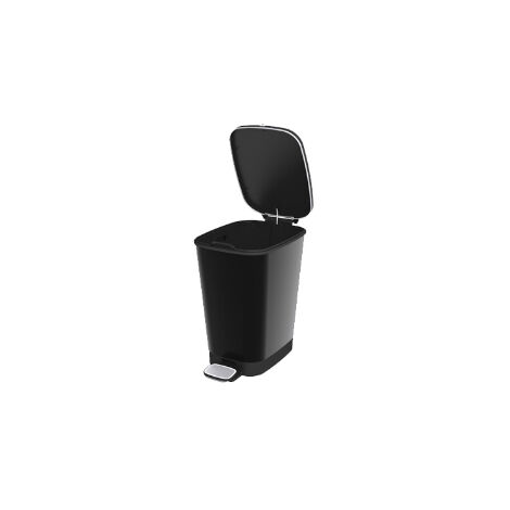 KIS 8071800 1784 Poubelle rectangulaire Noir (1/3)