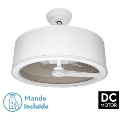 FABRILAMP Ventilateur Dc Tatiana 110w White/mad.Grey 3 Blades 62d 3000-4000-6000k 9350lm Remote,memory,timer (1/3)