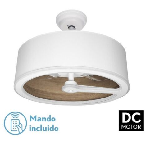 FABRILAMP Ventilateur Dc Tatiana 110w White/Dark.md 3 Blades 62d 3000-4000-6000k 9350lm Remote,memory,timer (1/3)