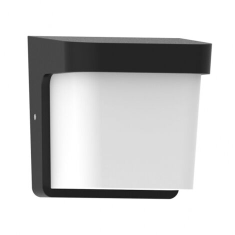 FAB 127061009  Appliquer Agar Extérieur 1xe27 Noir Ip65 Polycarbonate 17x17x14 Cm (1/2)