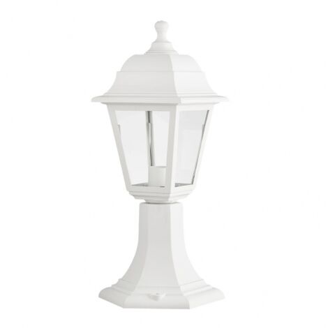 FAB 125871001 Panneau mural extérieur Basil 1xe27 Blanc Ip44 Polycarbonate 41.5x16.5d (1/2)