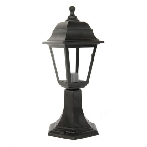 FAB 125871009 Panneau mural extérieur Basil 1xe27 Noir Ip44 Polycarbonate 41.5x16.5d (1/2)