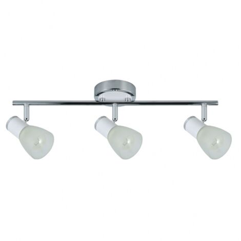 FAB 141993001  Cholo 3xe14 Bande Blanc / chromé 16x48,5x10 Cm (1/2)