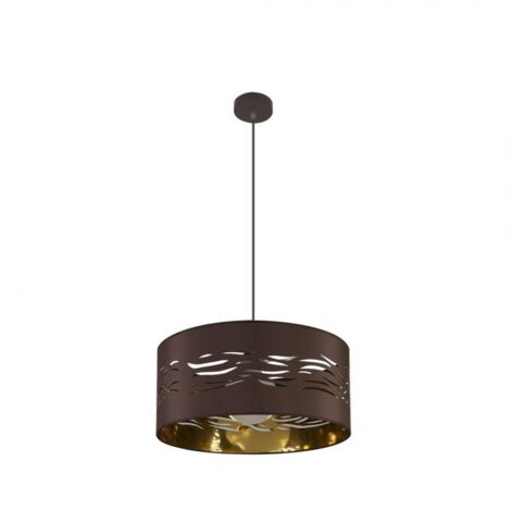FABRILAMP Pendentif brouillard 1xE27 brun brun Or 40D (1/3)