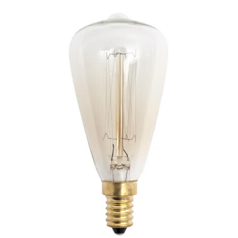 Ampoule à incandescence vintage pebetero 40w e14 48dx115 warm