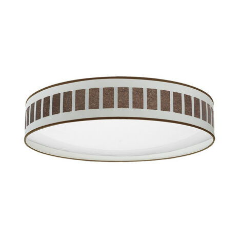 FABRILAMP Plafonnier 96w Ivanna Off-white 7488lm 3000k,4000k,6500k 14x60x60 Cm (1/2)