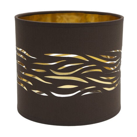 Abat-jour De Hara Brun E14 (18 X 16 X 14 Cm