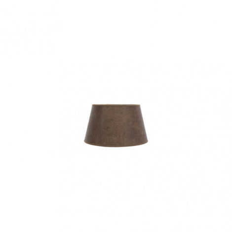 Abat-jour salma e27 oxyde 15dx12dx13h conique ouvert