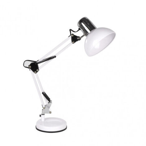 Rutilo lampe pivotante 1xe27 blanc/chrome 57x39x15 cm (1/2)