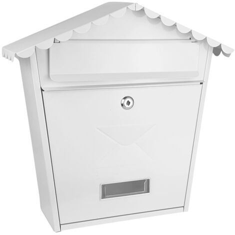 Toit De Boîte Aux Lettres Artisanal En Fer, Générique, Neuf Sous Blister (lot De 1)