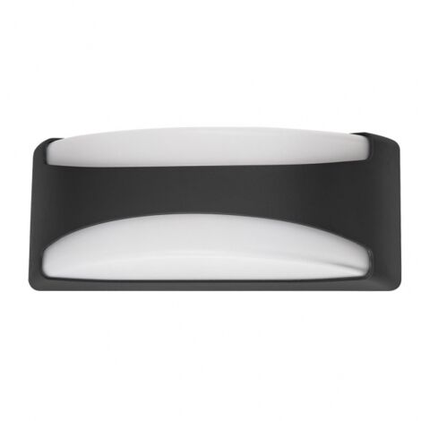 FAB 126661009 Appliquer Extérieur Daikon 1xe27 Noir Ip65 Polycarbonate 13,2x32x13 Cm (1/2)