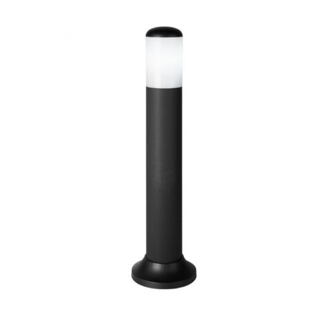 FAB 127371109 Pilier Extérieur Safran 1xe27 Noir 40x9,1x9,1 Cm Polycarbonate Ip44