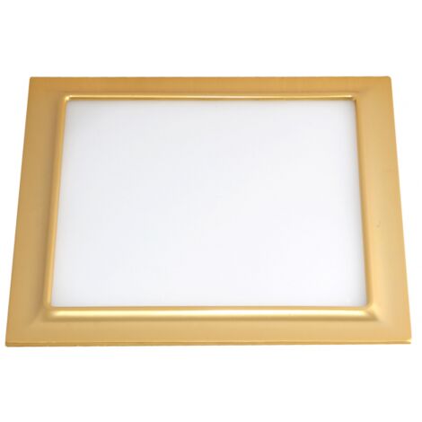 Downlight 16w 3000k Ventura Pearl Gold 1280lm 18x18 (1/2)