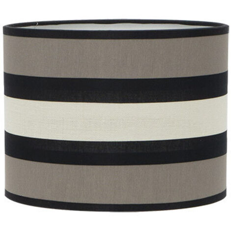 FABRILAMP Karla - Lamp de lampe de table brun/beige, E27 (Ø25 x 25 x 25 x 19 cm), multicolore, taille unique (1/2)