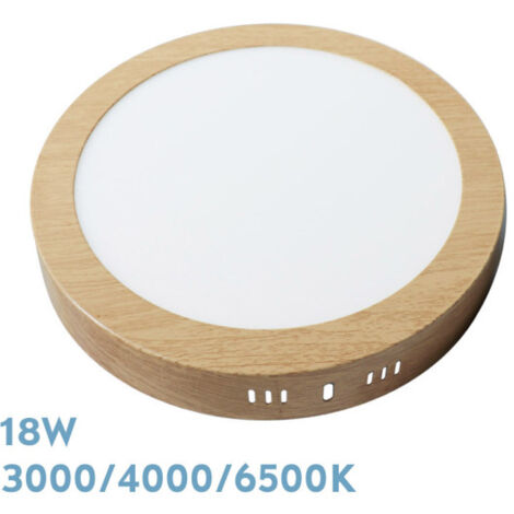 FABRILAMP Downlight Superf.diorita 18w 3000k-4000k-6500k Hay A 1620lm 3,5x22x22 Cm (1/2)