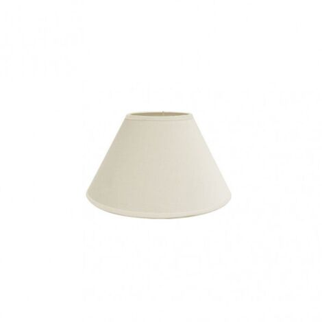 FAB 157322515  Abat-jour clair E27 Beige 25dx11dx16h Closed Conical