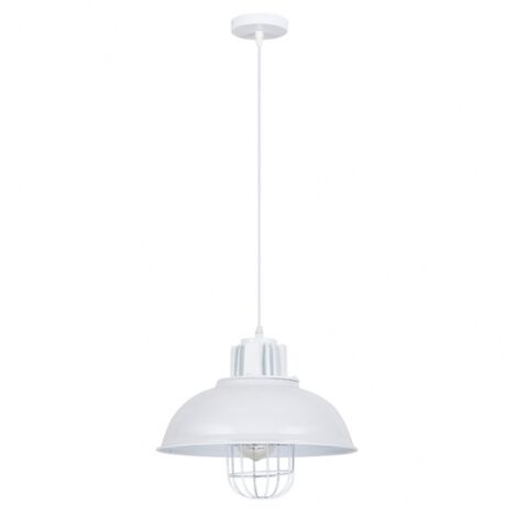 FAB 132191001  Pendentif Emu 1xe27 Blanc Regx33x33 Cm (1/2)