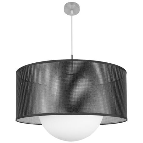 Cosmic pendentif 1xe27 nickel/noir-argent regx60x60 cm (1/2)