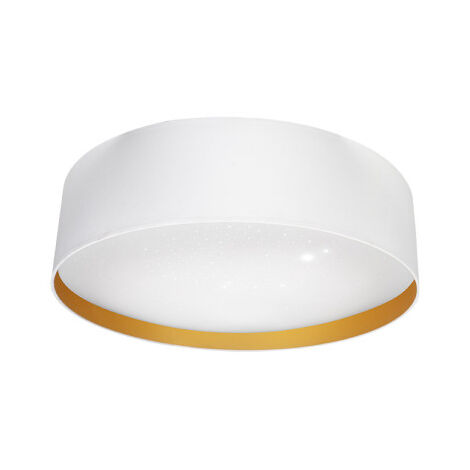 plafonnier 96w anuska blanc/or 7488lm 3000-4000-6500k 12x60x60 cm (1/2)