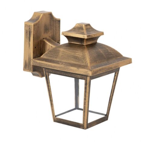 FAB 126361016  Appliquer Maca Extérieur 1xe27 Vieil Or Ip44 Polycarbonate 24,5x17x22,3 Cm (1/2)