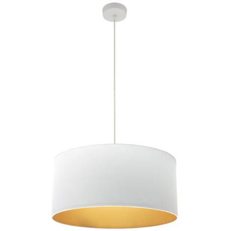 Pendentif anuska 1xe27 blanc/blanc-or regx50x50 cm (1/2)