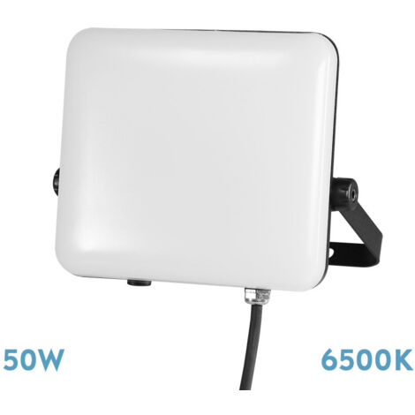Projecteur 50w 6500k blanc/noir 4500lm 90º ip65 16,4x20x4,5 cm (1/4)