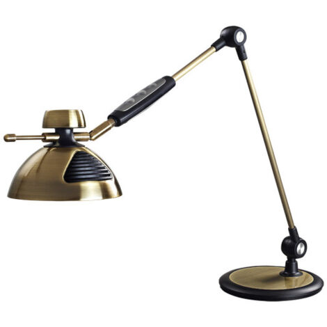 Flexo monet cuir/noir 9w 720lm 3000k, 4500k, 6000k dimmable activation intensive avec geste (1/3)
