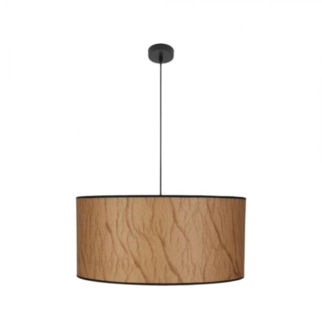 FABRILAMP AKUNADECOR Lampe pendante dimmable Modèle Papyrus 3xe27 Parchemin/noir (1/2)