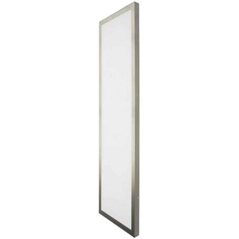 Plafonnier 72w 4000k 3,5x30x120 cm nickel plat 6120lm (1/2)