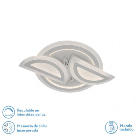 Plafonnier 120w 3000k, 4000k, 6500k White Alhena 5x56x40cm 16200Lm Dimmable, Memory and C Remote brand FABRILAMP (1/3)