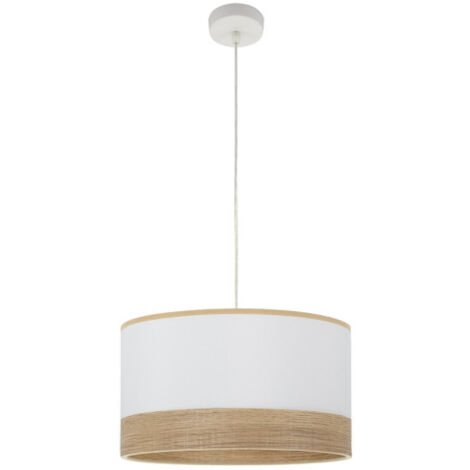 FABRILAMP Olga Pendant 1xe27 White/white-mad.clear Regx40x40 Cm (1/2)