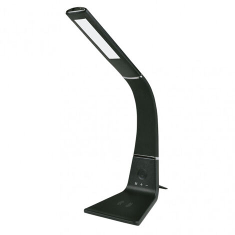 Flexo flexible kodonita 5w 400lm 3500-6000k noir/chrome wireless qi.mov.charg.qi.w/inst.reg. (1/2)
