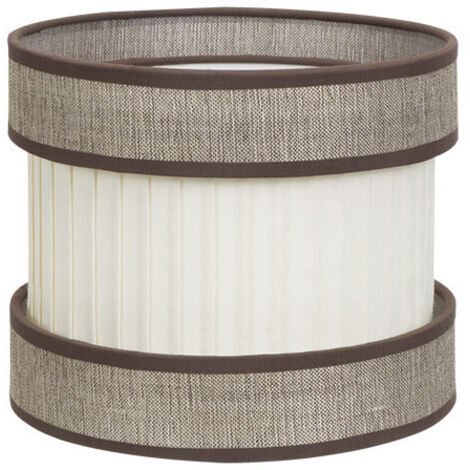 Abat-jour de Small Home brown-beige E14 (Ø18 x 18 x 18 x 18 x 18 cm) (1/2)