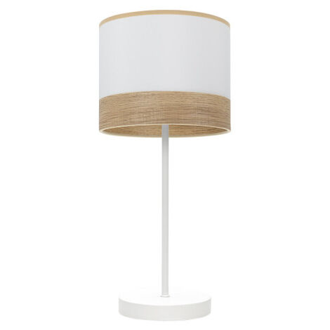 lampe à poser olga 1xe14 blanc/blanc-blanc-mad.clara 42x18x18 cm (1/2)