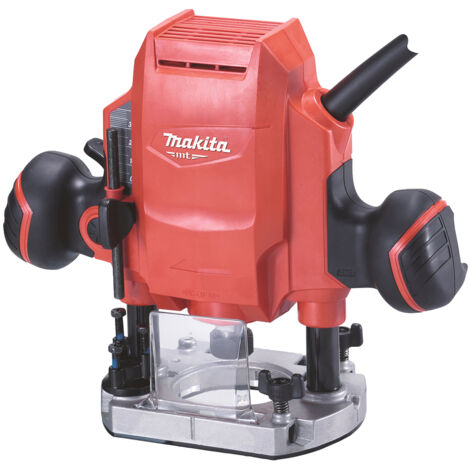 Makita – Défonceuse 900 W pour usinages décoratifs – Réglage de profondeur 35 mm – Vitesse 27 000 tr/min – Pour bois dur et teck - M3601 (1/3)